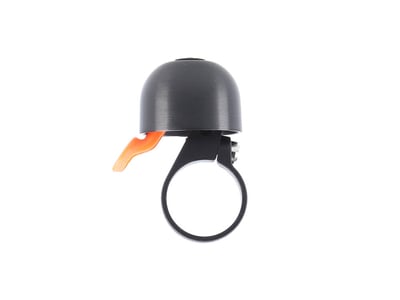 SPURCYCLE Compact Bell Klingel | schwarz/orange