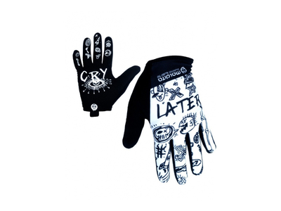 MALDITA BUENA SUERTE Gloves Cry later | black