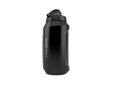 FIDLOCK Trinkflasche TWIST replacement bottle inklusive Schutzkappe ohne Magnete | 750 ml schwarz