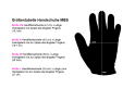 MALDITA BUENA SUERTE Gloves Rock You | black M