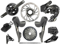 SRAM Force AXS Wide Road Disc HRD Flat Mount Road Group 2x12  Quarq Powermeter Crank | 43-30 Teeth 172,5 mm 10 - 36 Teeth Paceline XR Rotor 160 mm | Center Lock (front and rear) without Bottom Bracket