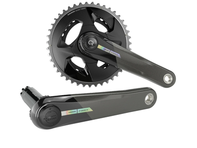 SRAM Force AXS Wide Road Disc HRD Flat Mount Road Group 2x12  Quarq Powermeter Crank | 43-30 Teeth 175 mm 10 - 36 Teeth Paceline XR Rotor 160 mm | Center Lock (front and rear) SRAM DUB | BSA 68 mm | 73 mm