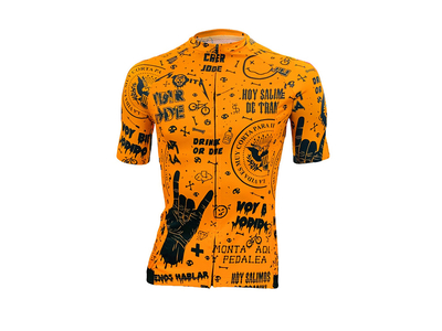 MALDITA BUENA SUERTE short sleeve jersey men Bike Rock |...