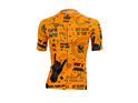 MALDITA BUENA SUERTE short sleeve jersey men Bike Rock | orange / black