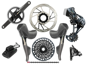 SRAM Mullet Force AXS X01 Eagle AXS Gravel Gruppe | 52...