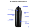 FIDLOCK Trinkflasche KEEGO bottle ohne Halterung | 750 ml | Dark Matter