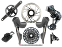 SRAM Mullet Force AXS X01 Eagle AXS Gravel Group | 52 Teeth SRAM Force 1 DUB Carbon Road 1-speed 40 Teeth 170,0 mm Paceline Rotor 160 mm | Center Lock (front and rear) SRAM DUB | PressFit PF41 BB86 Road