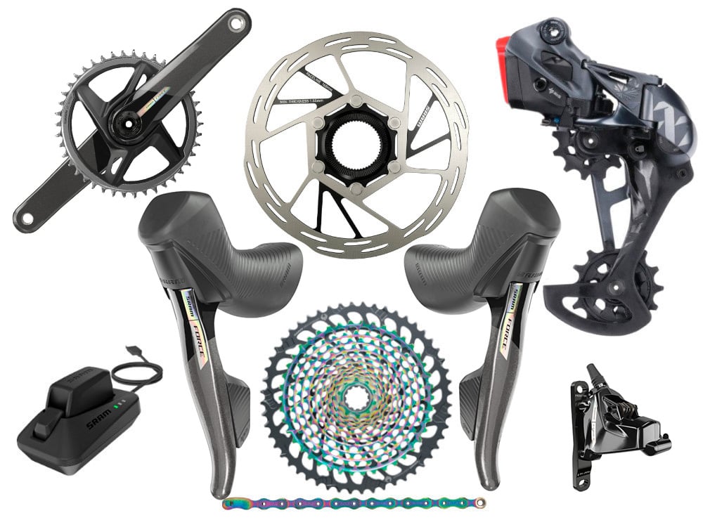 SRAM Mullet Force AXS XX1 Eagle AXS Gravel Group 52 Teeth SRAM Forc 1.997 50