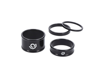 INDUSTRY NINE Spacer Set Aluminium | 1 1/8 | schwarz