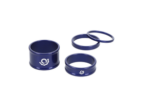 INDUSTRY NINE Spacer Set Aluminium | 1 1/8" | blau