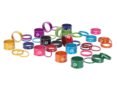 INDUSTRY NINE Spacer Set Aluminum | 1 1/8 | orange