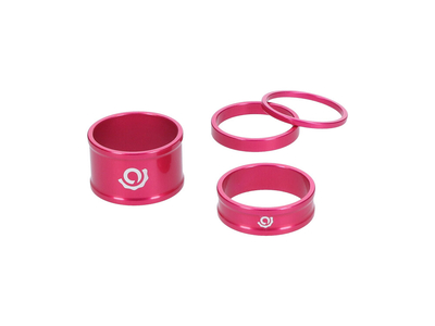 INDUSTRY NINE Spacer Set Aluminium | 1 1/8" | pink