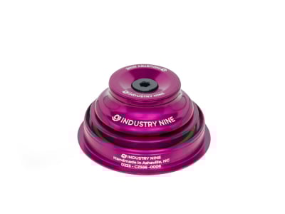 INDUSTRY NINE Headset iRiX Tapered ZS44/28.6 | ZS56/40 1 1/8"-1 1/2" | purple