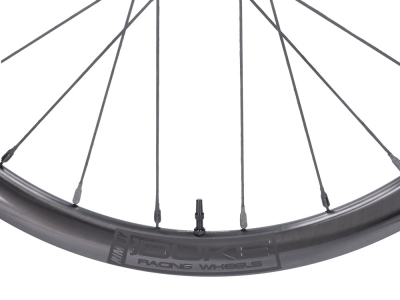 ONE-K Laufradsatz RD-S Carbon Clincher | Duke Baccara 36 Felgen | NONPLUS Naben | schwarz 12- fach SRAM XDR