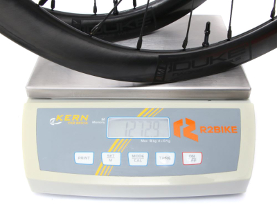 ONE-K Laufradsatz RD-S Carbon Clincher | Duke Baccara 48 Felgen | NONPLUS Naben | schwarz 11-/12-fach Campagnolo