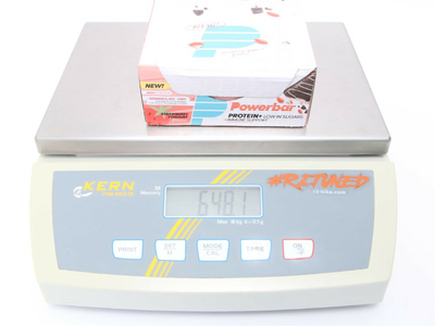 POWERBAR Proteinriegel Protein + Low in Sugars + Immune Support Erdbeer-Joghurt-Geschmack 35g | 16 Riegel Box