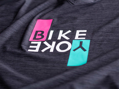 BIKEYOKE Langarmtrikot Racing Jersey RePET | grau/schwarz M