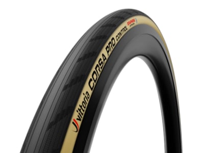 VITTORIA Reifen Corsa Pro Control 28 | 700 x 26C Graphene 2.0 TL Ready schwarz / beige