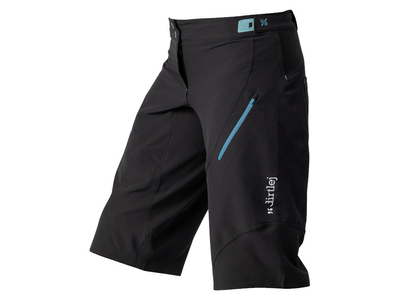 DIRTLEJ Bike Shorts Trailscout MTB Ladies schwarz/trkis S