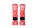 MALDITA BUENA SUERTE Socks You talk too much | red XL | 44-46