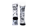 MALDITA BUENA SUERTE Socken You talk too much | weiß L | 41-43