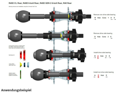 CHRIS KING Hub Service Tool Universal CHRIS KING Hub Service Tool Universal