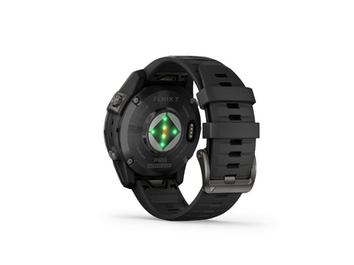 Garmin Fenix 7 PRO Sapphire Solar GPS Smartwatch (Carbon Grey DLC Ti/Black  Band) (47mm Case) - Performance Bicycle