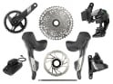 SRAM Apex XPLR AXS Wide Disc HRD Flat Mount Gravel Gruppe 1x12 160 mm ohne Bremsscheiben ohne Innenlager