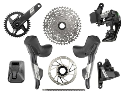 SRAM Apex XPLR AXS Wide Disc HRD Flat Mount Gravel Group 1x12 160 mm P