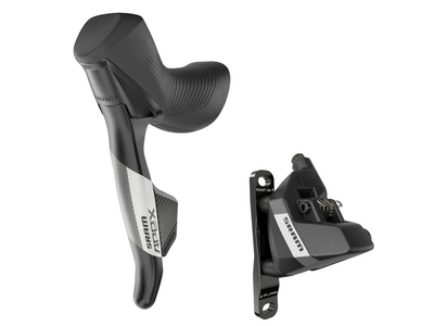 SRAM Apex XPLR AXS Wide Disc HRD Flat Mount Gravel Gruppe 1x12 170 mm Paceline Rotor 160 mm | Center Lock (vorn und hinten) SRAM DUB Wide | PressFit30