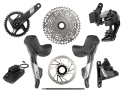 SRAM Apex XPLR AXS Wide Disc HRD Flat Mount Gravel Gruppe 1x12 175 mm ohne Bremsscheiben SRAM DUB Wide | PressFit PF41 BB86 Road