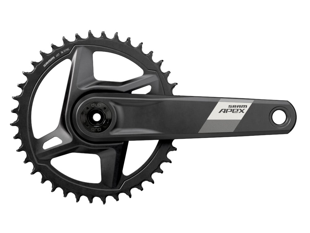 SRAM Apex XPLR AXS Wide Disc HRD Flat Mount Gravel Group 1x12 | Quarq