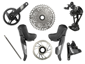 SRAM Apex XPLR Wide Disc HRD Flat Mount Gravel Group 1x12