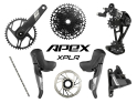 SRAM Apex Eagle Wide Disc HRD Flat Mount Gravel Group 1x12 172,5 mm Paceline XR Rotor 160 mm | Center Lock (front and rear) SRAM DUB Wide | PressFit30