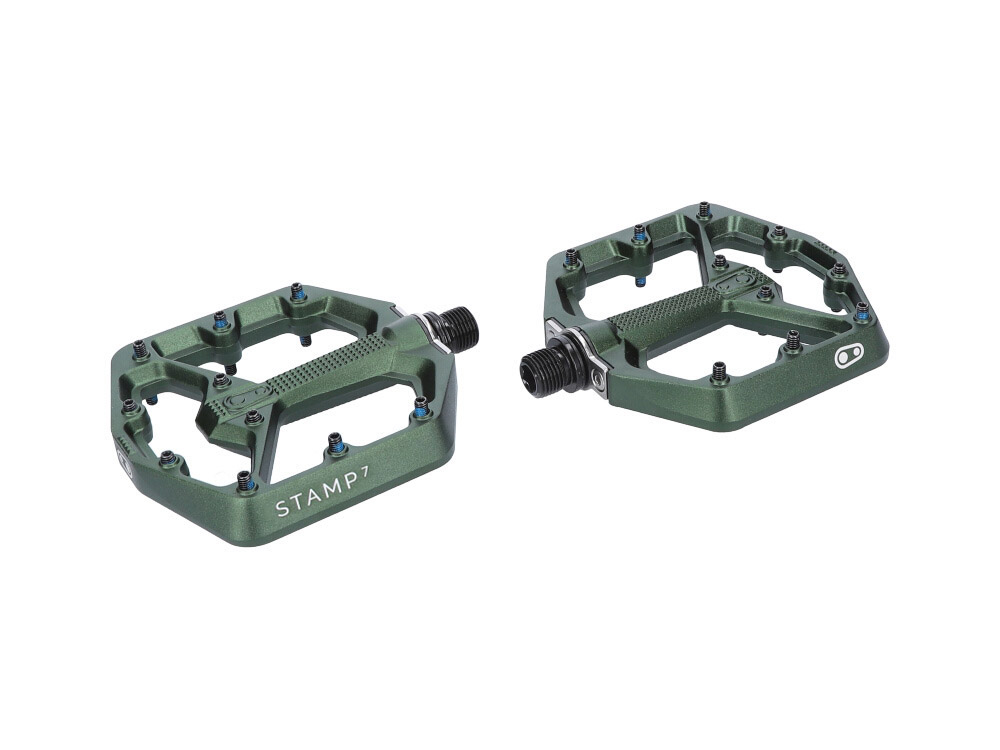 Army green 2024 mtb pedals