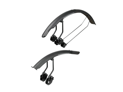 TOPEAK Schutzblech Set TETRAFENDER R1 & R2 | schwarz