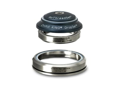 CHRIS KING Headset DropSet 2 GripLock Ceramic Tapered S.H.I.S. IS42/28,6 | IS52/40 1 1/8"-1 1/2" | midnight