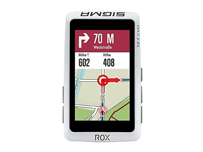 SIGMA SPORT Fahrradcomputer GPS ROX 12.1 EVO SET | wei