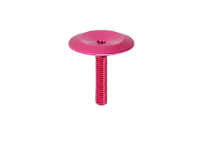 BIKEYOKE Ahead cap Topper aluminum 1 1/8" | pink