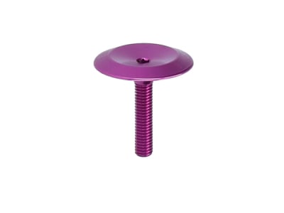 BIKEYOKE Ahead cap Topper aluminum 1 1/8" | purple