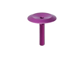 BIKEYOKE Ahead cap Topper aluminum 1 1/8" | purple