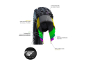 SCHWALBE Tire Tacky Chan 29 x 2,40 Super Downhill ADDIX Ultra Soft EVO SnakeSkin TLE