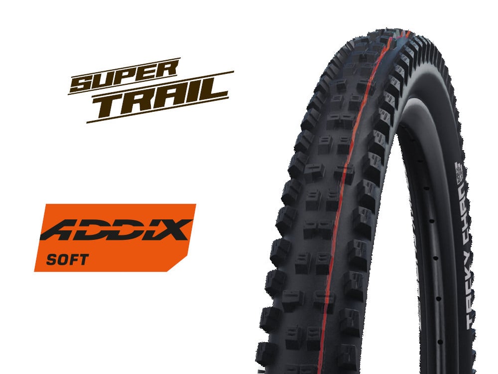 SCHWALBE Tire Tacky Chan 29 x 2,40 Super Trail ADDIX Soft EVO SnakeSki