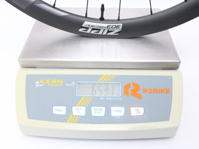 ZIPP Laufradsatz 28 303 Firecrest Carbon Clincher | Tubeless | Center Lock | 12x100 mm | 12x142 mm Steckachse Shimano 11-/12--fach Road