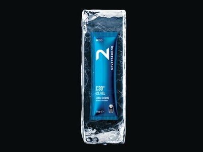 NEVERSECOND Energiegel C30 Ice Gel Cool Citrus | 77 ml Beutel