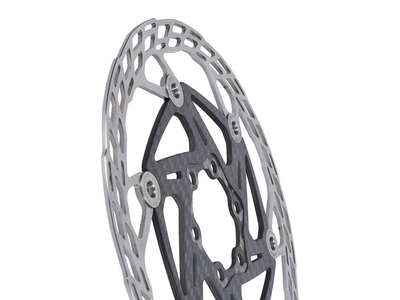 CARBON-TI brake disc X-Rotor SteelCarbon 3 | 6 hole | 180mm