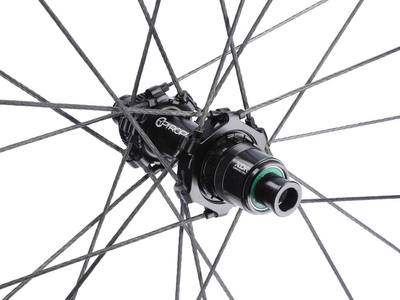 PI ROPE Wheelset 28 Gravel FADE Center Lock Beast GR40 | Black Premium Edition