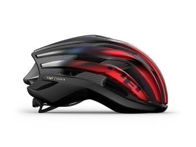 MET Bike Helmet Trenta MIPS 3K Carbon | red iridescent glossy