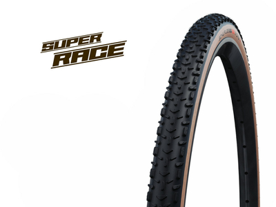 SCHWALBE Reifen X-ONE R 28 x 1,30 | 33 - 622 Super Race EVO TLE | Transparent-Skin