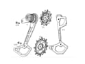 SRAM XX Eagle Transmission Rear Derailleur Cage